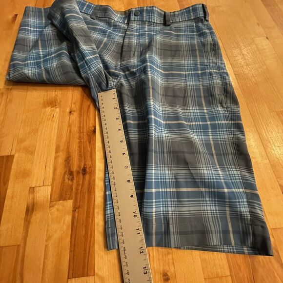 Nike Golf Short Tour Performance Plaid‎ Golf Casual Active Athleasure Mens 30 - Picture 10 of 12